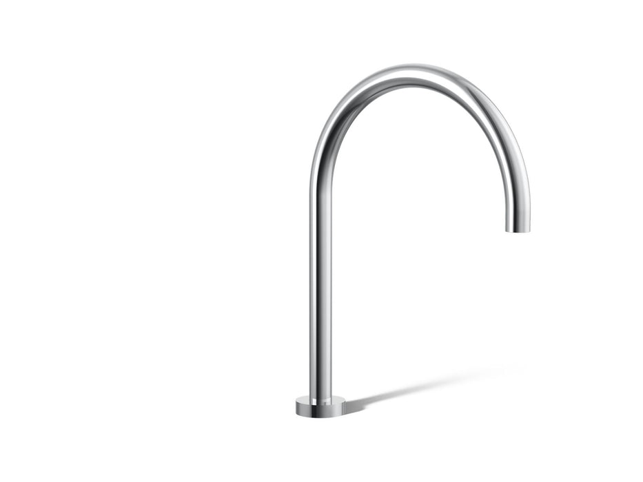 KOHLER K-8360 Laminar deck-mount non-diverter bath spout, polished chrome