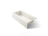 KOHLER K-837 Bellwether 60" x 30-1/4" alcove bath, left drain, biscuit