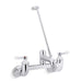 KOHLER K-837T60-4A Triton Bowe Service sink faucet, polished chrome