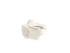 KOHLER K-84323 Kingston Ultra Wall-mount rear spud flushometer bowl, biscuit