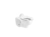 KOHLER K-84323 Kingston Ultra Wall-mount rear spud flushometer bowl, white