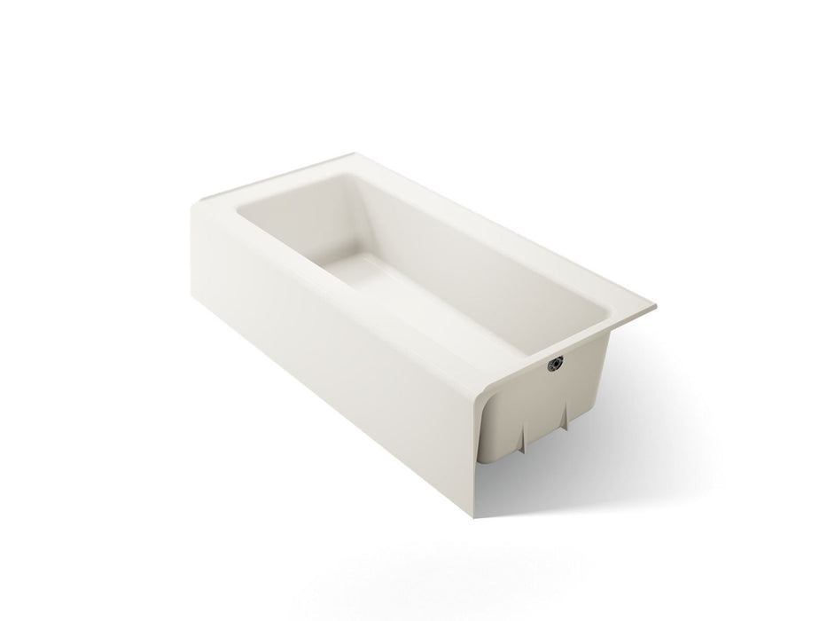 KOHLER K-848 Bellwether 66" x 32" alcove bath, right drain, biscuit