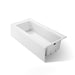 KOHLER K-848 Bellwether 66" x 32" alcove bath, right drain, white - view 5