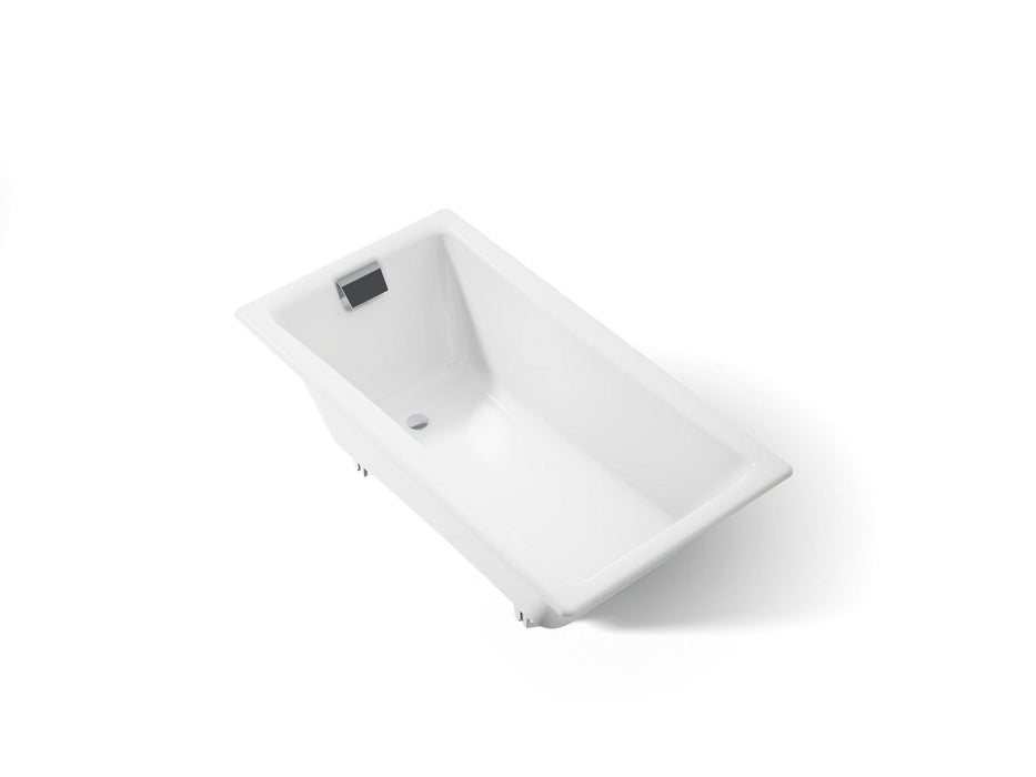 KOHLER K-850 Tea-for-Two 60" x 32" drop-in bath, white