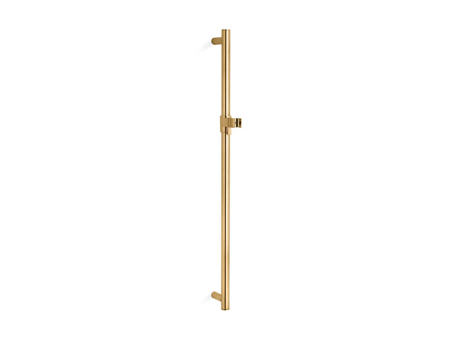 KOHLER K-8524 Complementary 30" Slidebar, vibrant brushed moderne brass