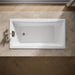 KOHLER K-852-GHBN Tea-for-Two 60" x 32" drop-in Heated BubbleMassage air bath, white - view 5