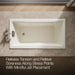 KOHLER K-852-JHE Tea-for-Two 60" x 32" drop-in/undermount whirlpool bath, biscuit - view 5