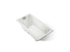 KOHLER K-852-JHE Tea-for-Two 60" x 32" drop-in/undermount whirlpool bath, dune