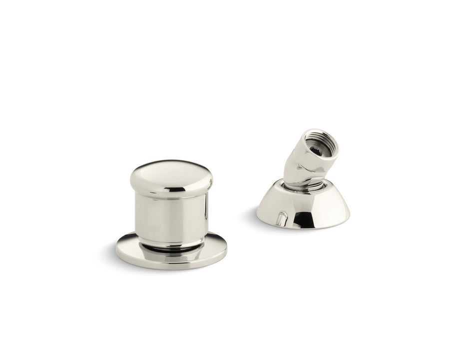 KOHLER K-8549 Two-way diverter valve and handshower hose guide, vibrant polished nickel