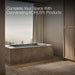 KOHLER K-855 Tea-for-Two 66" x 36" drop-in/undermount bath, thunder grey - view 3