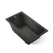 KOHLER K-856-AH Tea-for-Two 66" x 36" drop-in Effervescence whirlpool bath, thunder grey