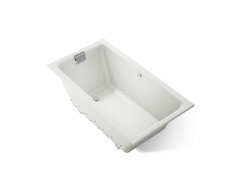 KOHLER K-856-GHNY Tea-for-Two 66" x 36" drop-in Heated BubbleMassage air bath, dune