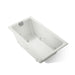 KOHLER K-856-JH Tea-for-Two 66" x 36" drop-in/undermount whirlpool bath, dune