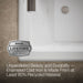 KOHLER K-856-JHN Tea-for-Two 66" x 36" drop-in/undermount whirlpool bath, white - view 5