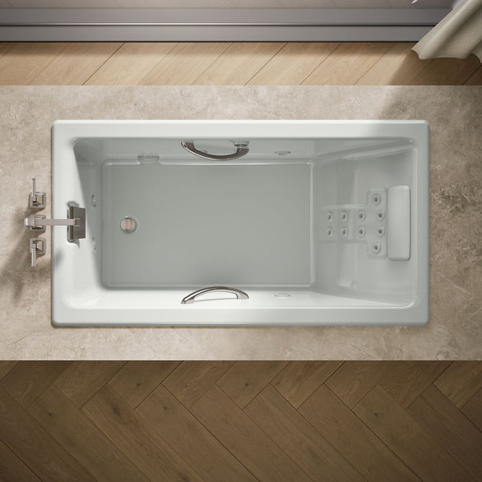 KOHLER K-856-M Tea-for-Two 66" x 36" drop-in whirlpool bath