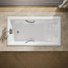 KOHLER K-856-M Tea-for-Two 66" x 36" drop-in whirlpool bath, white - view 5