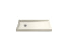 KOHLER Rely 48" x 32" alcove shower base, left drain