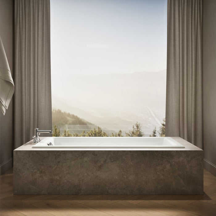 KOHLER K-863 Tea-for-Two 71-3/4" x 36" drop-in bath