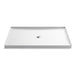 KOHLER K-8659 Rely 60" x 42" alcove shower base, center drain, white