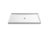 KOHLER Rely 60" x 42" alcove shower base, center drain