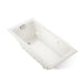 KOHLER K-865-GH96 Tea-for-Two 71-3/4" x 36" drop-in Heated BubbleMassage air bath, biscuit