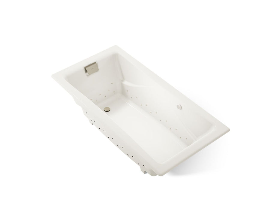 KOHLER K-865-GHBN Tea-for-Two 71-3/4" x 36" drop-in Heated BubbleMassage air bath, biscuit