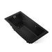 KOHLER K-865-GHBN Tea-for-Two 71-3/4" x 36" drop-in Heated BubbleMassage air bath, black black