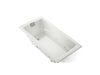 KOHLER K-865-JH Tea-for-Two 71-3/4" x 36" drop-in/undermount whirlpool bath, dune