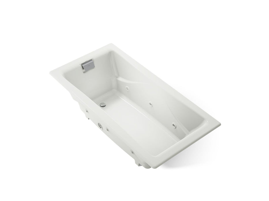KOHLER K-865-JHD Tea-for-Two 71-3/4" x 36" drop-in/undermount whirlpool bath, dune