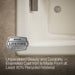 KOHLER K-865-JHM Tea-for-Two 71-3/4" x 36" drop-in/undermount whirlpool bath, biscuit - view 5
