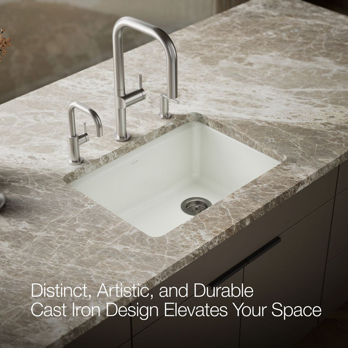 KOHLER K-8668 Riverby 27" Undermount Single-bowl Kitchen Sink