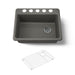 KOHLER K-8668 Riverby 27" Undermount Single-bowl Kitchen Sink, thunder grey - view 5