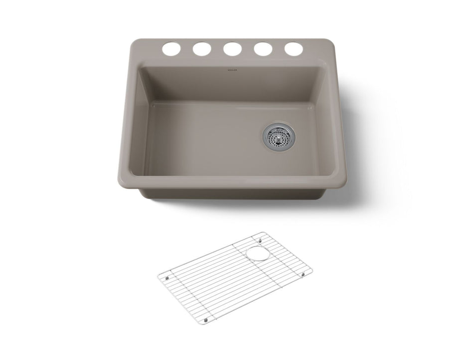 KOHLER K-8668 Riverby 27" Undermount Single-bowl Kitchen Sink