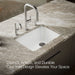KOHLER K-8668 Riverby 27" Undermount Single-bowl Kitchen Sink, white - view 4