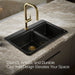 KOHLER K-8669 Riverby 33" Top-mount Double-bowl Kitchen Sink, black black - view 4