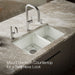 KOHLER K-8669 Riverby 33" Undermount Double-bowl Kitchen Sink, dune - view 5