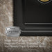KOHLER K-8679 Riverby 33" Top-mount Double-bowl Kitchen Sink, black black - view 3