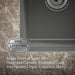 KOHLER K-8679 Riverby 33" Undermount Double-bowl Kitchen Sink, thunder grey - view 3