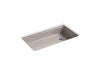 KOHLER K-8689-5U Riverby 33" Undermount Single-bowl Kitchen Sink