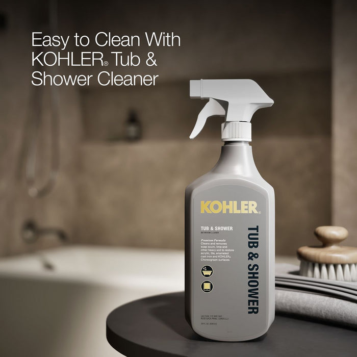 KOHLER K-875 Bellwether 60" x 32" alcove bath, left drain, biscuit - view 5