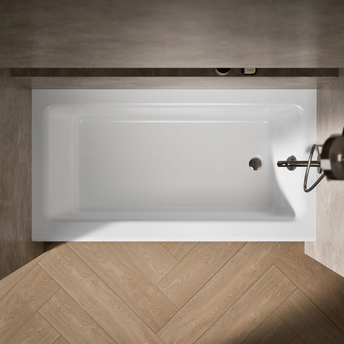 KOHLER K-876 Bellwether 60" x 32" alcove bath, right drain, white - view 4