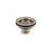 KOHLER K-8799 Duostrainer Sink drain and strainer basket, less tailpiece, vibrant brushed bronze