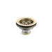 KOHLER K-8799 Duostrainer Sink drain and strainer basket, less tailpiece, vibrant french gold