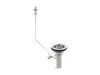 KOHLER K-8802-RL Duostrainer Sink strainer with tailpiece and pop-up drain, polished chrome