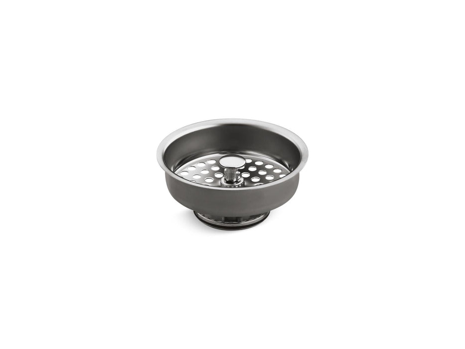 KOHLER K-8803 Duostrainer Sink strainer basket, vibrant titanium