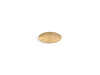 KOHLER K-8830 Sink hole cover, vibrant brushed moderne brass