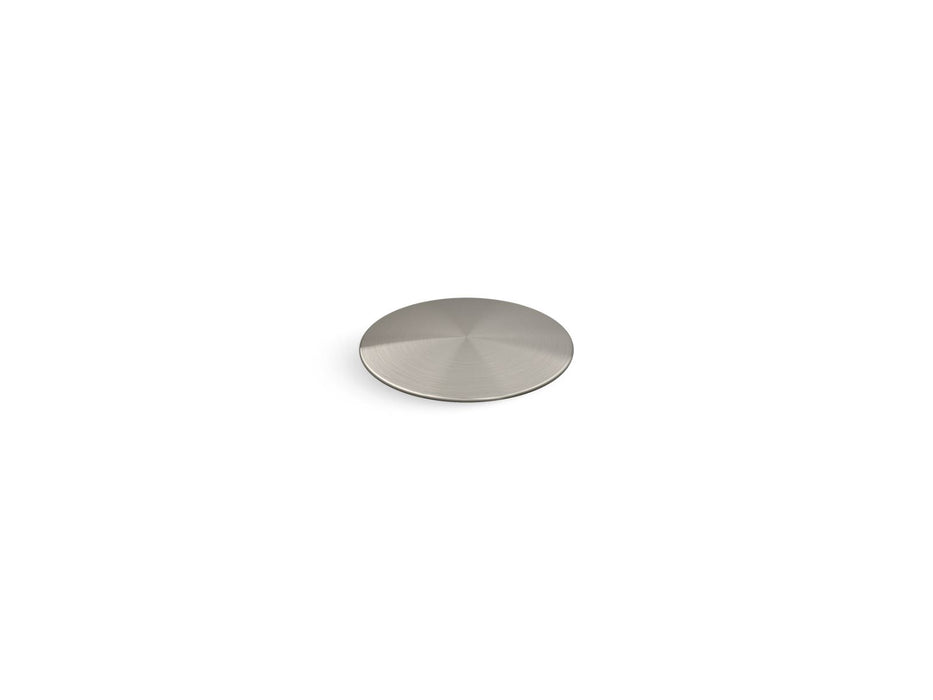 KOHLER K-8830 Sink hole cover, vibrant brushed nickel