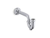 KOHLER K-8998 Adjustable P-trap with tubing outlet, 1-1/4" x 1-1/4", polished chrome