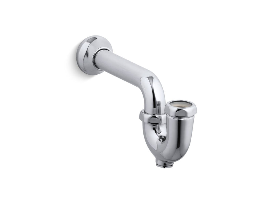 KOHLER K-9000 Adjustable P-trap with tubing outlet, 1-1/2" x 1-1/2", polished chrome