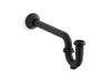 KOHLER K-9018 Adjustable P-trap with long tubing outlet, 1-1/4" x 1-1/4", matte black
